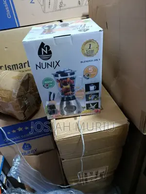 Nunix Ak-500 Powerful 2 in 1 Blender With Grinding Machine