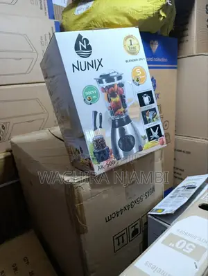 Nunix Ak-500 Powerful 2 in 1 Blender With a Glass Jar 1.5 LTRS