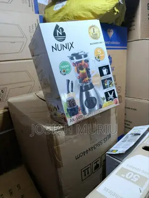 Nunix Ak-500 Powerful 2 in 1 Blender With a Glass Jar 1.5 LTRS