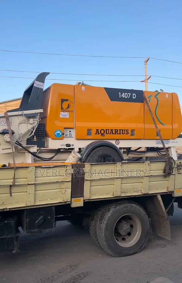 Commercial Aquarius Diesel Concrete Pumping Machine With 100m Pipe. - thumbnail 2