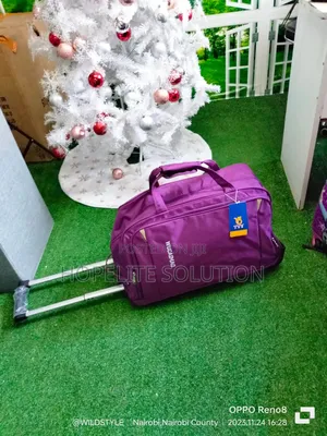 Rolling Suitcase Traveling Bag