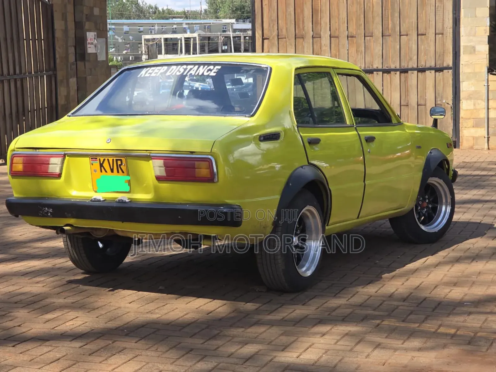 Toyota Corolla 1980 Yellow