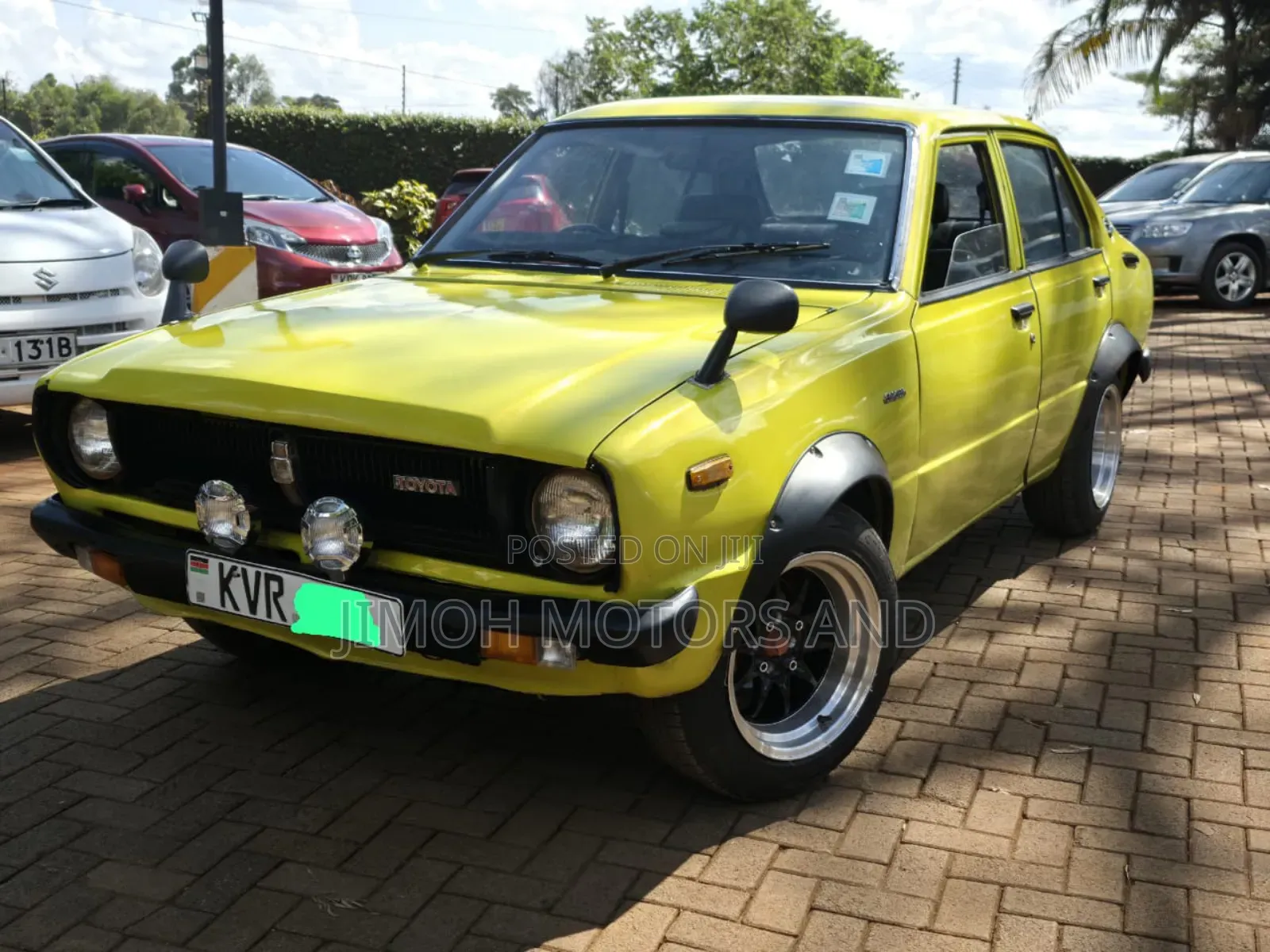 Toyota Corolla 1980 Yellow