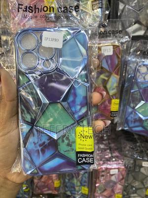 Hsrpro iPhone 13 Pro Geometric Diamond Shape Cover With Chrome Plating - thumbnail 2