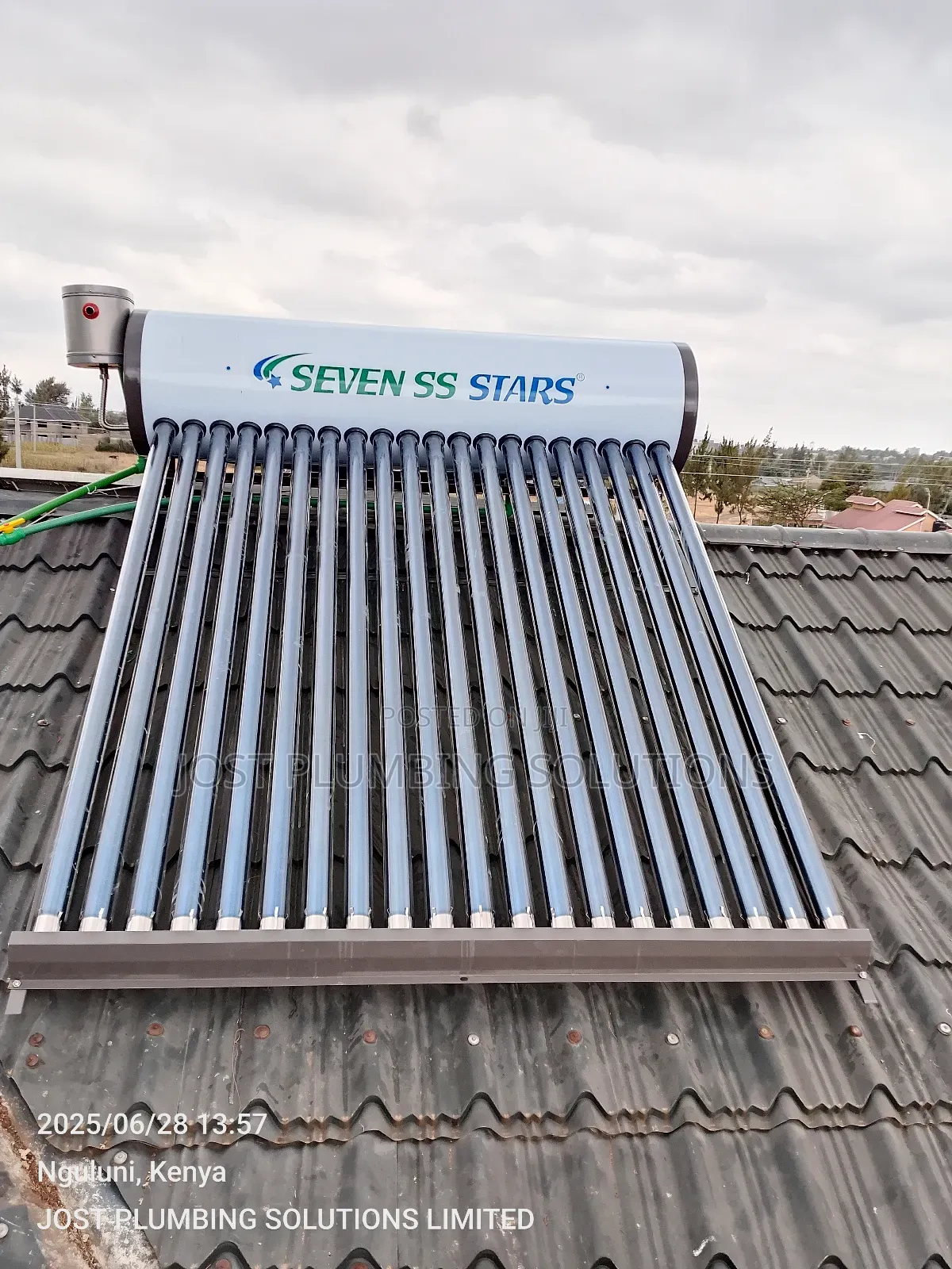 Stainless Steel Non Pressurized Solar Water Heater
