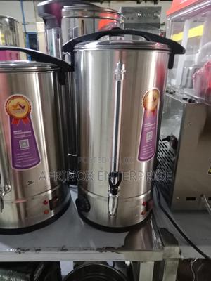Electric Stainless Steel Tea Urn - thumbnail 2