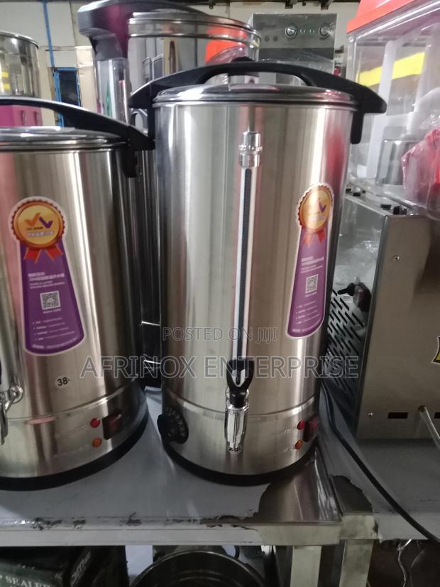 Electric Stainless Steel Tea Urn - main view