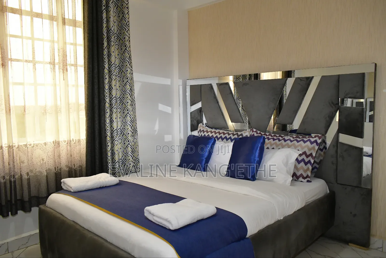 2 Bedroom Airbnb Nanyuki/ Fully Furnished Master Ensuite/Gym