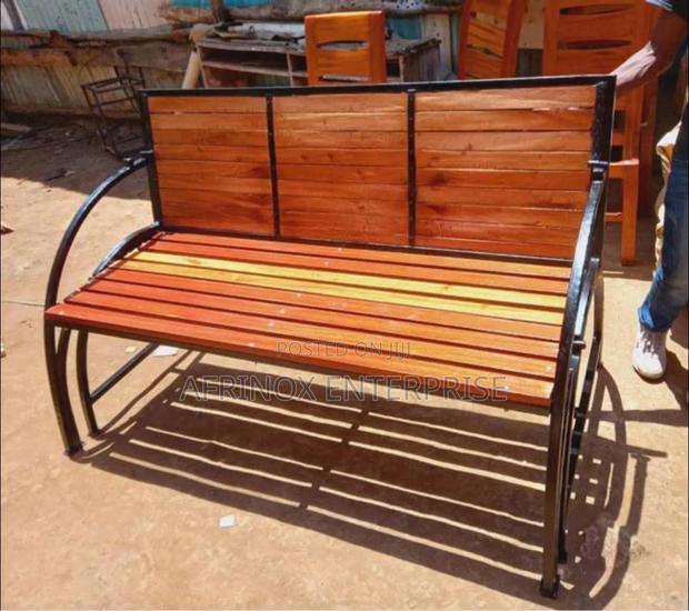 Bar and Restaurant Seating Bench - main view