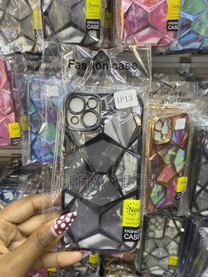 Mobyser Diamond Cut Case for iPhone 13 Geometric Marble Design - thumbnail 2