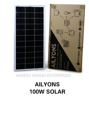Ailyons 100w Solar Panel – Best For Battery Charging Systems - thumbnail 2