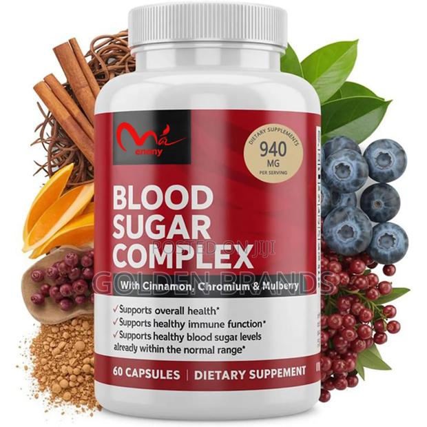 Lower Blood Sugar Complex With 20 Natural Ingredients - main view