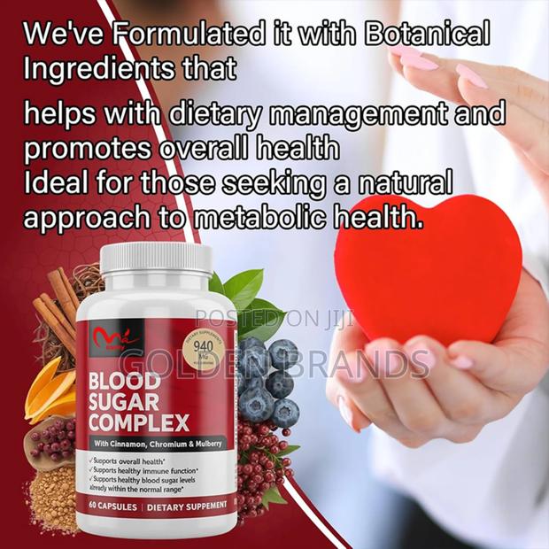 Lower Blood Sugar Complex With 20 Natural Ingredients - thumbnail 2