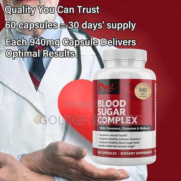 Lower Blood Sugar Complex With 20 Natural Ingredients - thumbnail 3