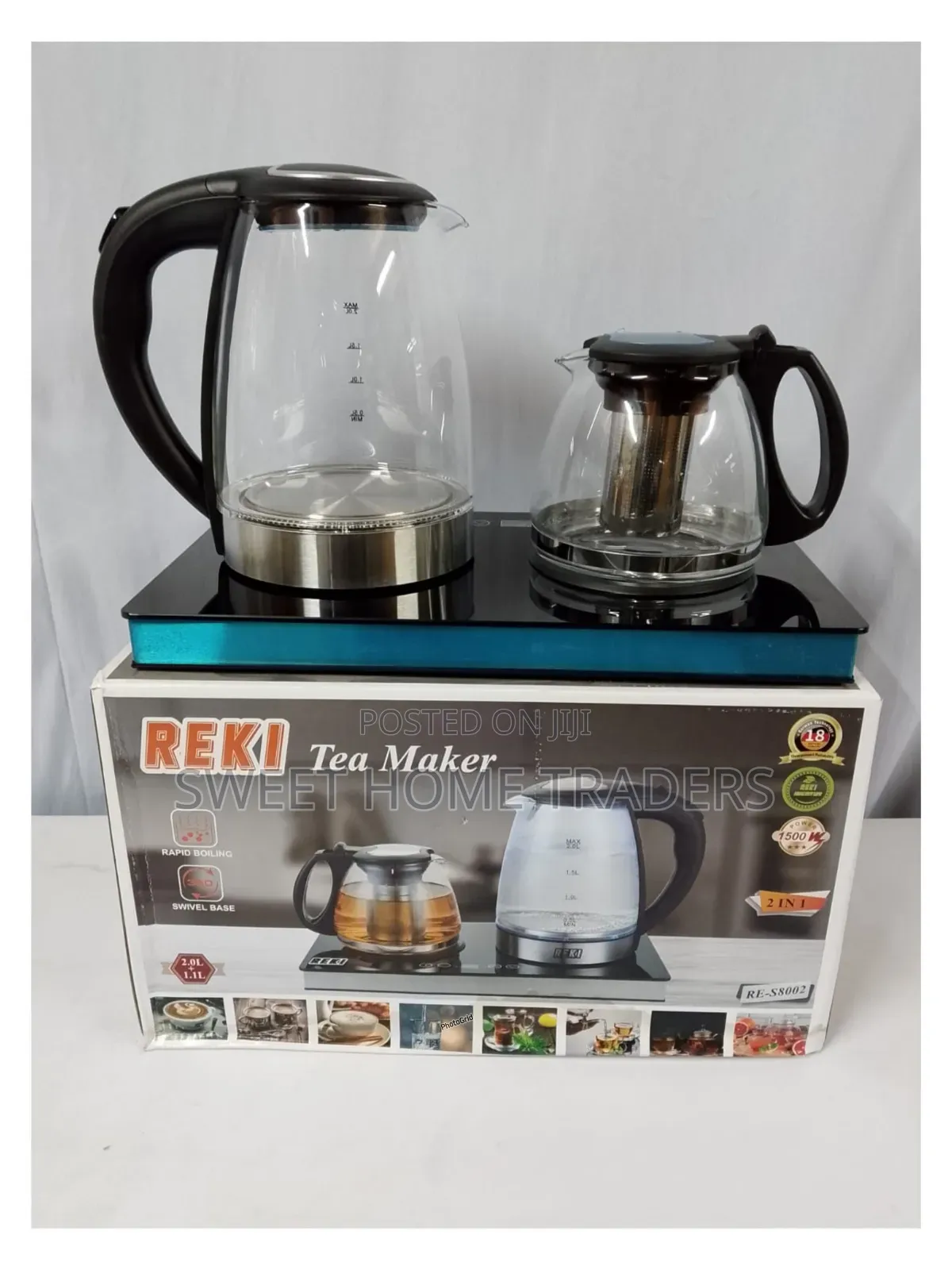 2 in 1 Reki Tea Maker 1500w