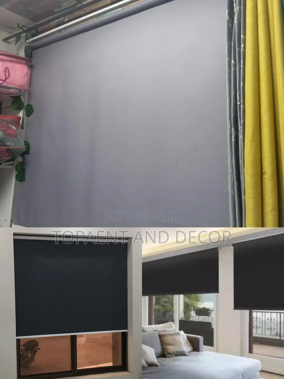 Elegant Sun Blocking Roller Blinds