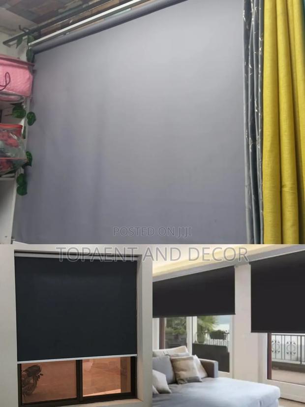Elegant Sun Blocking Roller Blinds - main view