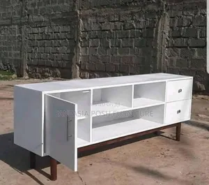 Modern White Wooden Tv Stand