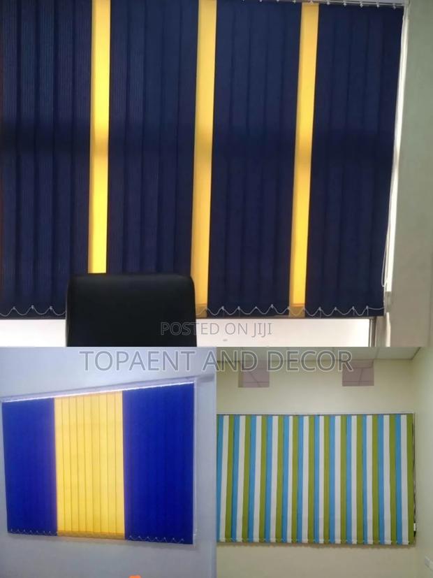 Heat Control Vertical Blinds for Sunny Rooms