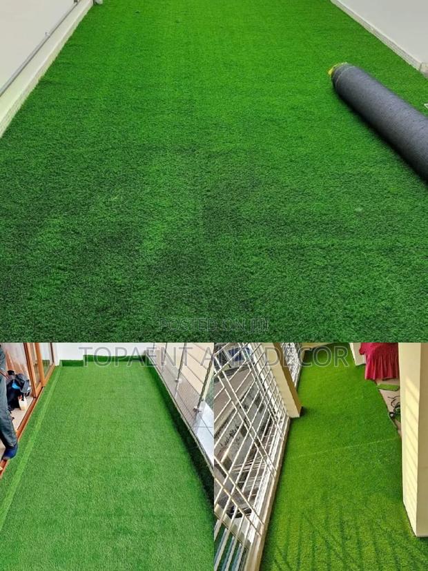 Affordable Synthetic Artificial Grass Carpet for All Sizes in Thicknes - main view