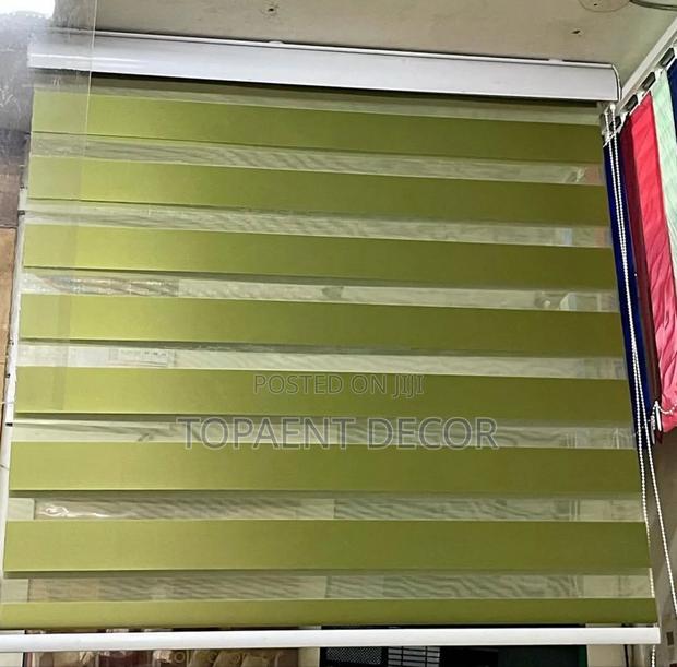 Beauty In The Slats ,Green Horizontal Office Blinds