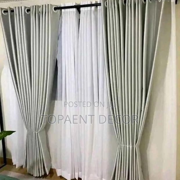 Blackout , Enough Gathers Window Curtains And White Sheers