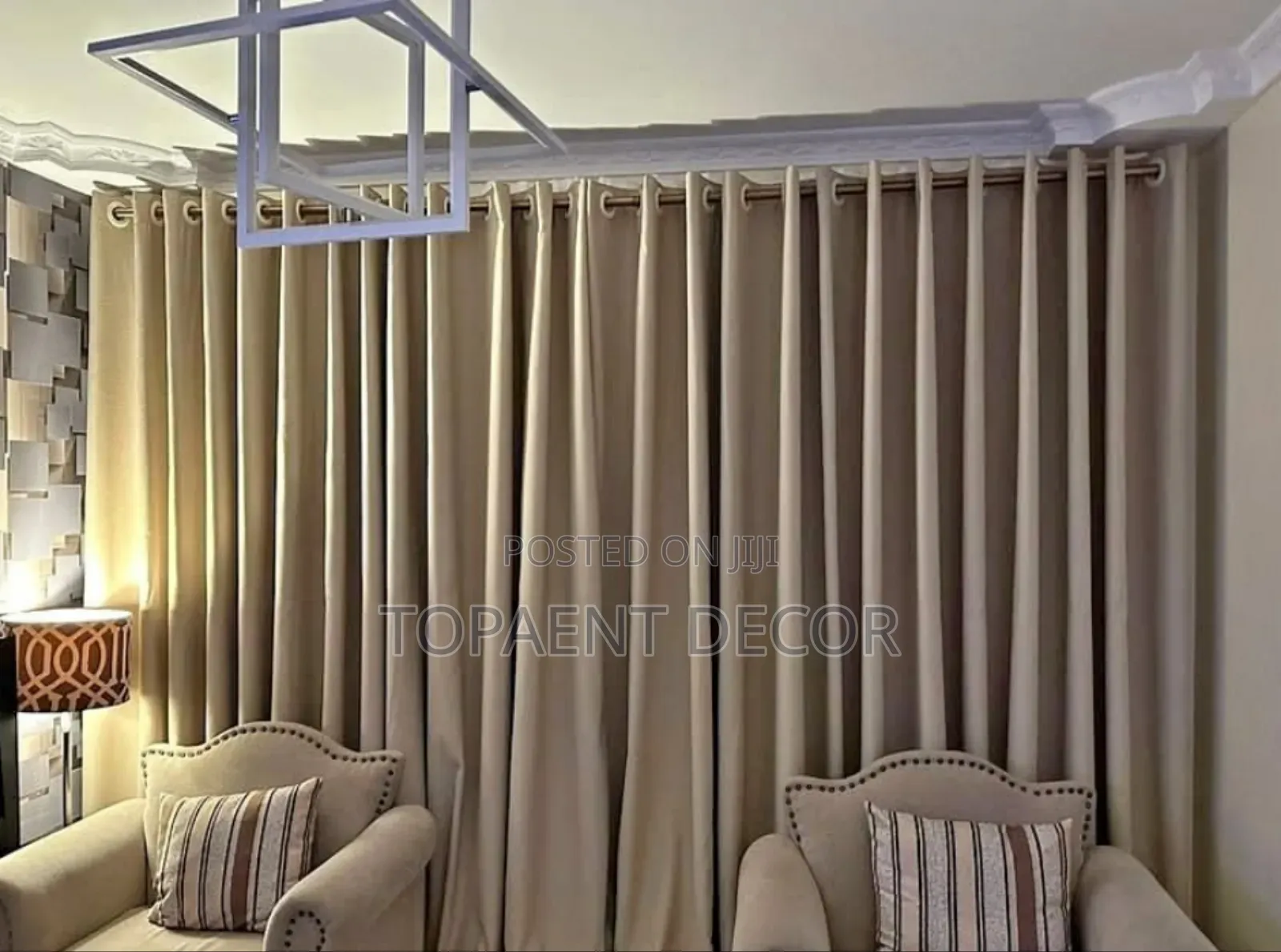 Subtle Elegance,Room Wide Impact Window Curtains