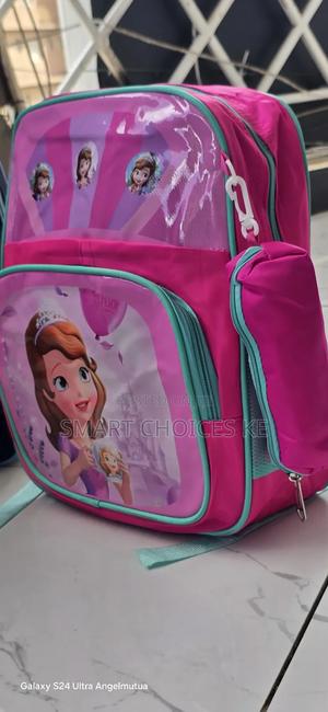 2in1 Cartoon Theme School Backpack - main view