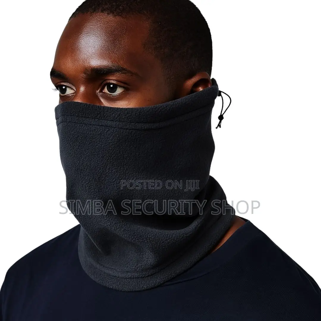Warm Winter Neck Gaiter Adjustable Half Mask Balaclava Heavy Fleece
