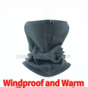 Warm Winter Neck Gaiter Adjustable Half Mask Balaclava Heavy Fleece