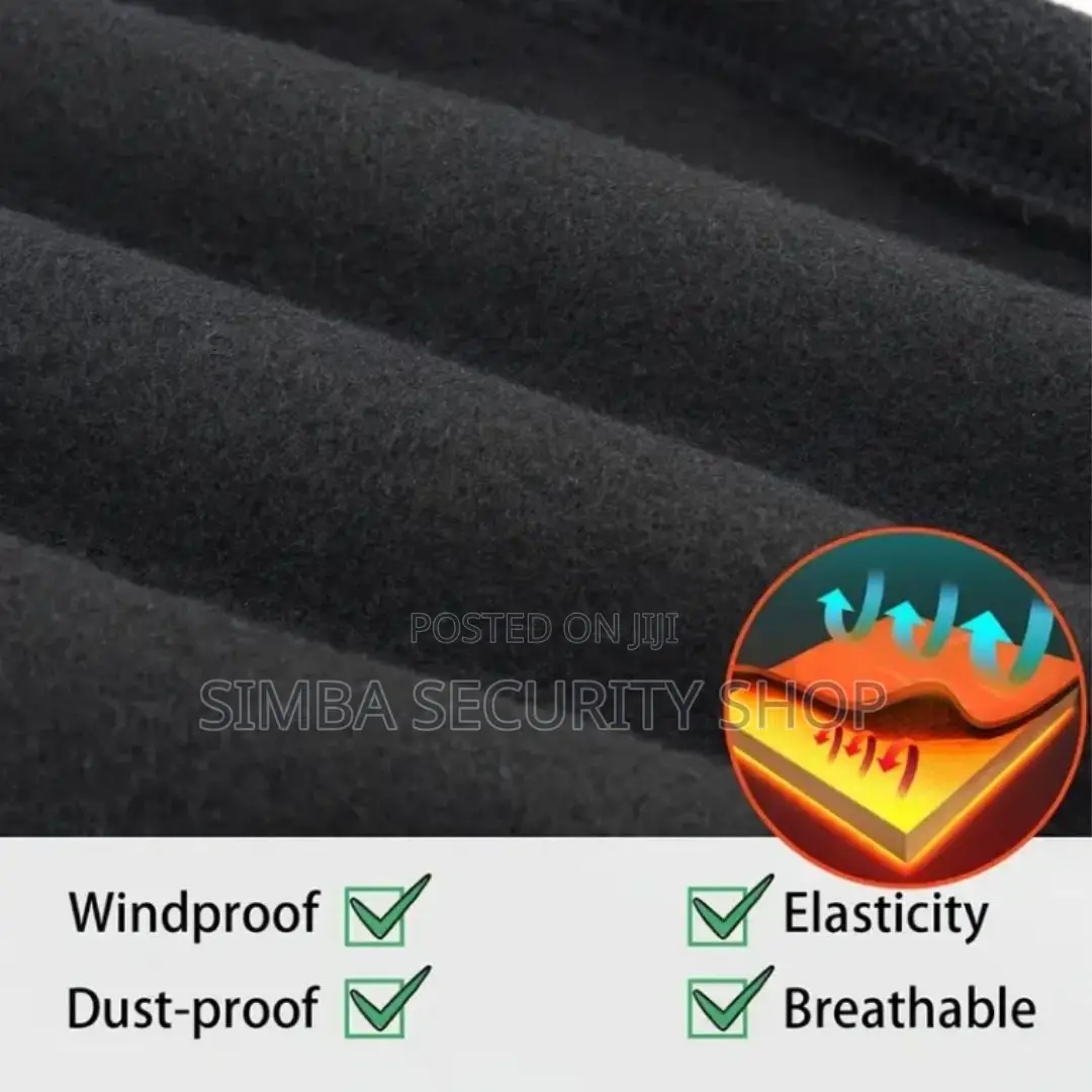 Warm Winter Neck Gaiter Adjustable Half Mask Balaclava Heavy Fleece