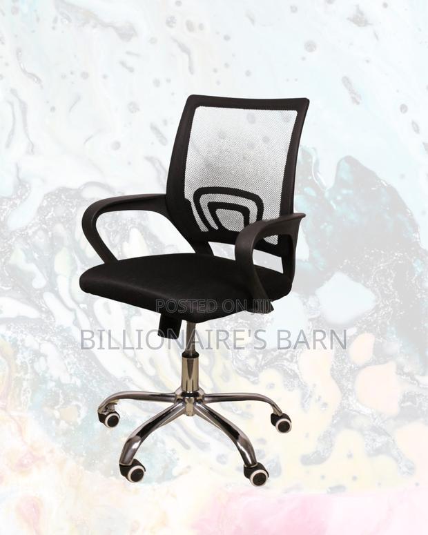Ergonomic Chair Secretarial Stock (Imported) | Same-Day Delivery - thumbnail 2