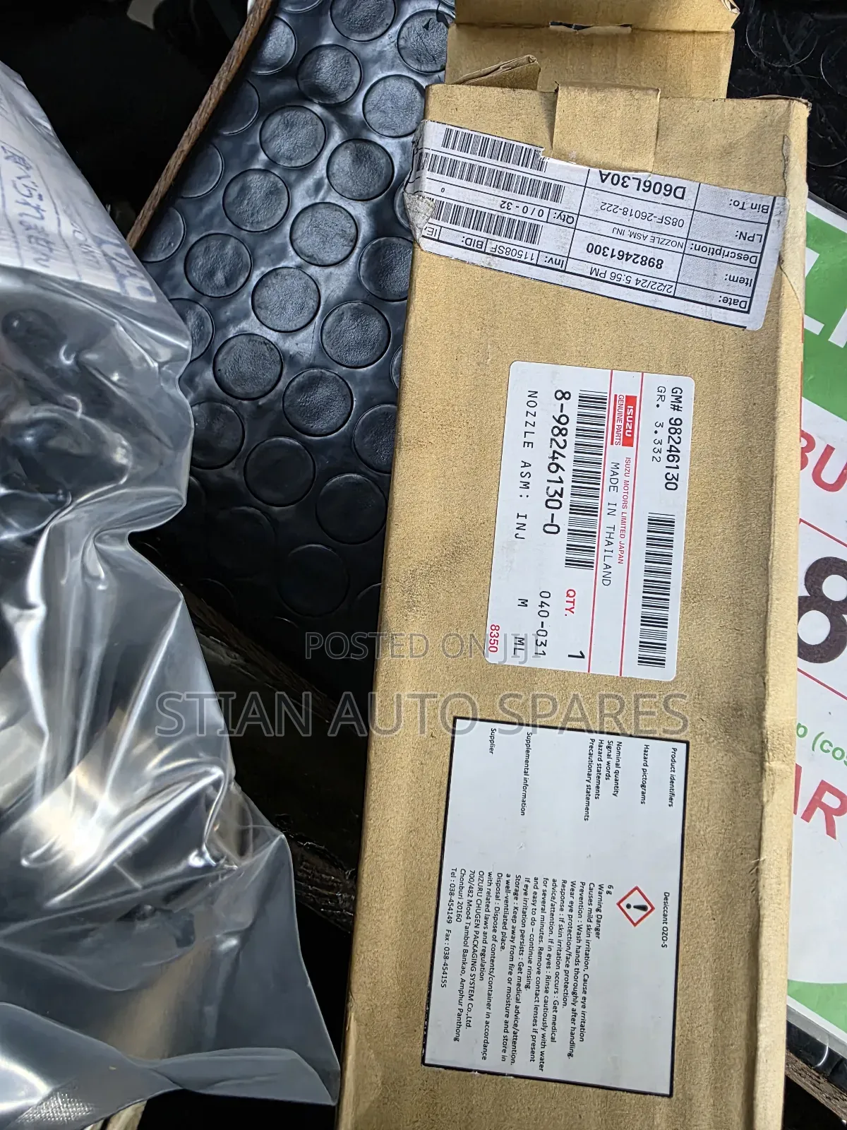 Isuzu D-Max 4jk1/4jj1 Genuine Injector Nozzle