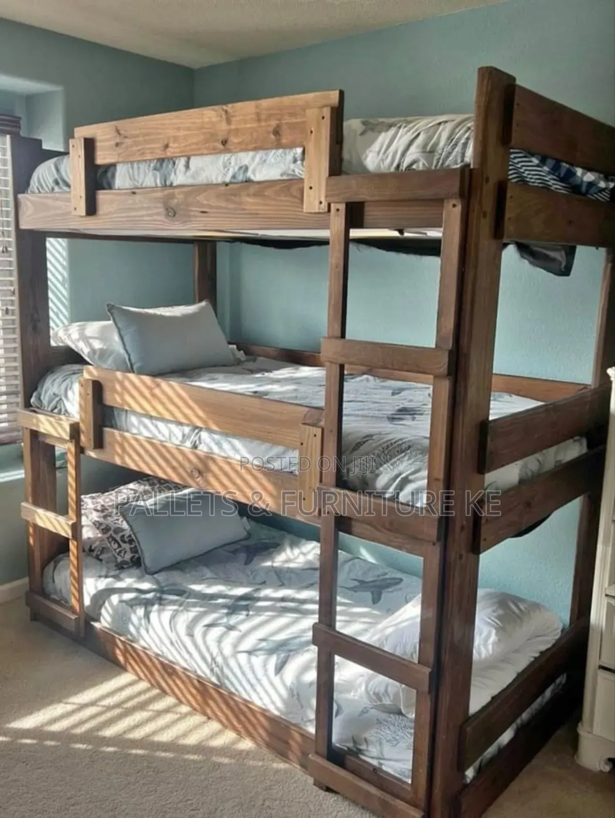 Triple Bed Pine