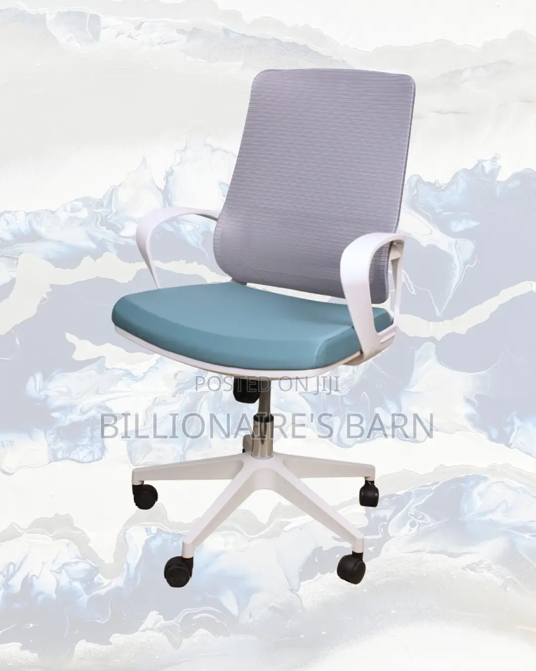 Premium Chair Mesh White | New | Same-Day Delivery Available