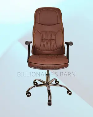 Space-Saving Executive — Or Ergonomic Leather | Same-Day Delivery