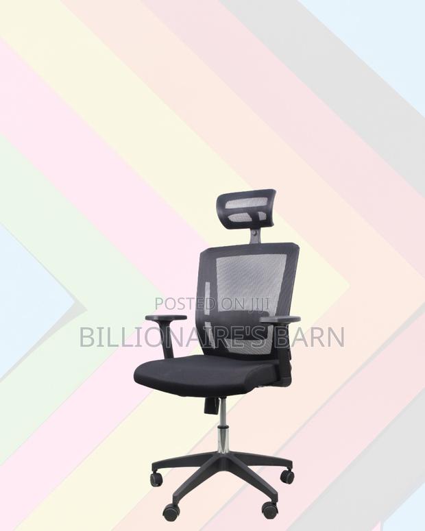 Mesh Work Chair With Lumbar Support | Perfect for Home Office - thumbnail 2