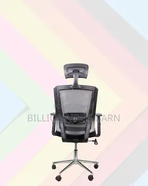 Adjustable Mesh Work Chair | Modern Chrome Finish