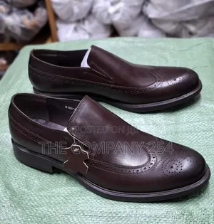 Quality Leather Casual Oxford Designer Rubber Sole Official Shoes