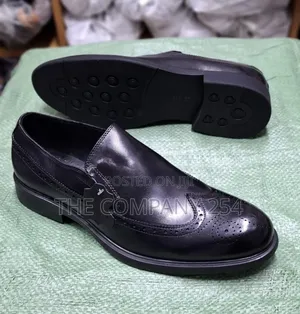 Quality Leather Casual Oxford Designer Rubber Sole Official Shoes