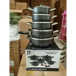 *James Pot Black Cookware Set **Nonstick Material*