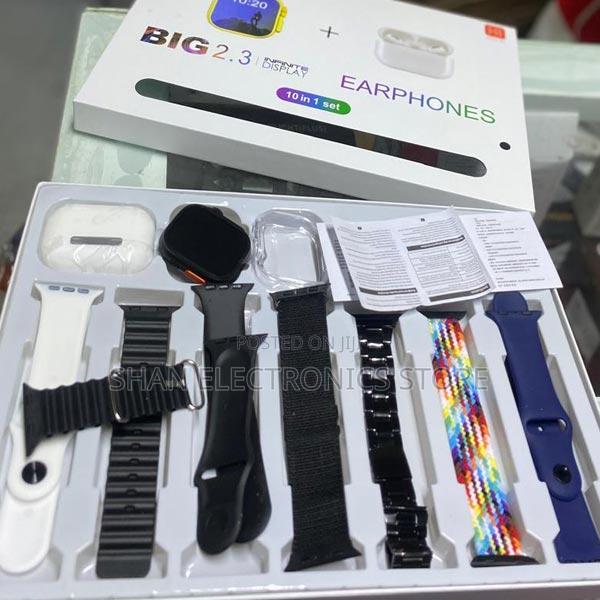 I20 Ultra Max Suit 10-in-1 Set – Bt Calling Smartwatch - thumbnail 2