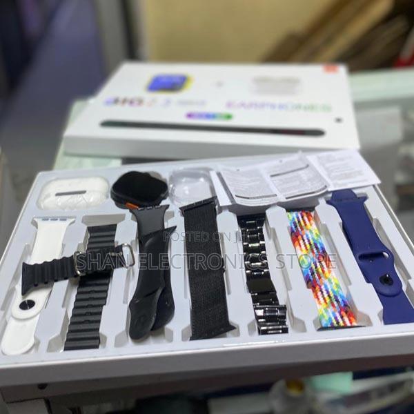 Quality 10in1 Set Smartwatch With 7 Straps 49mm I20 Ultra Max