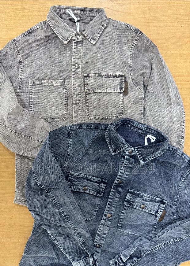 Quality Codry Casual Codry Men Denim Collar Double Pocket Jacket - thumbnail 4