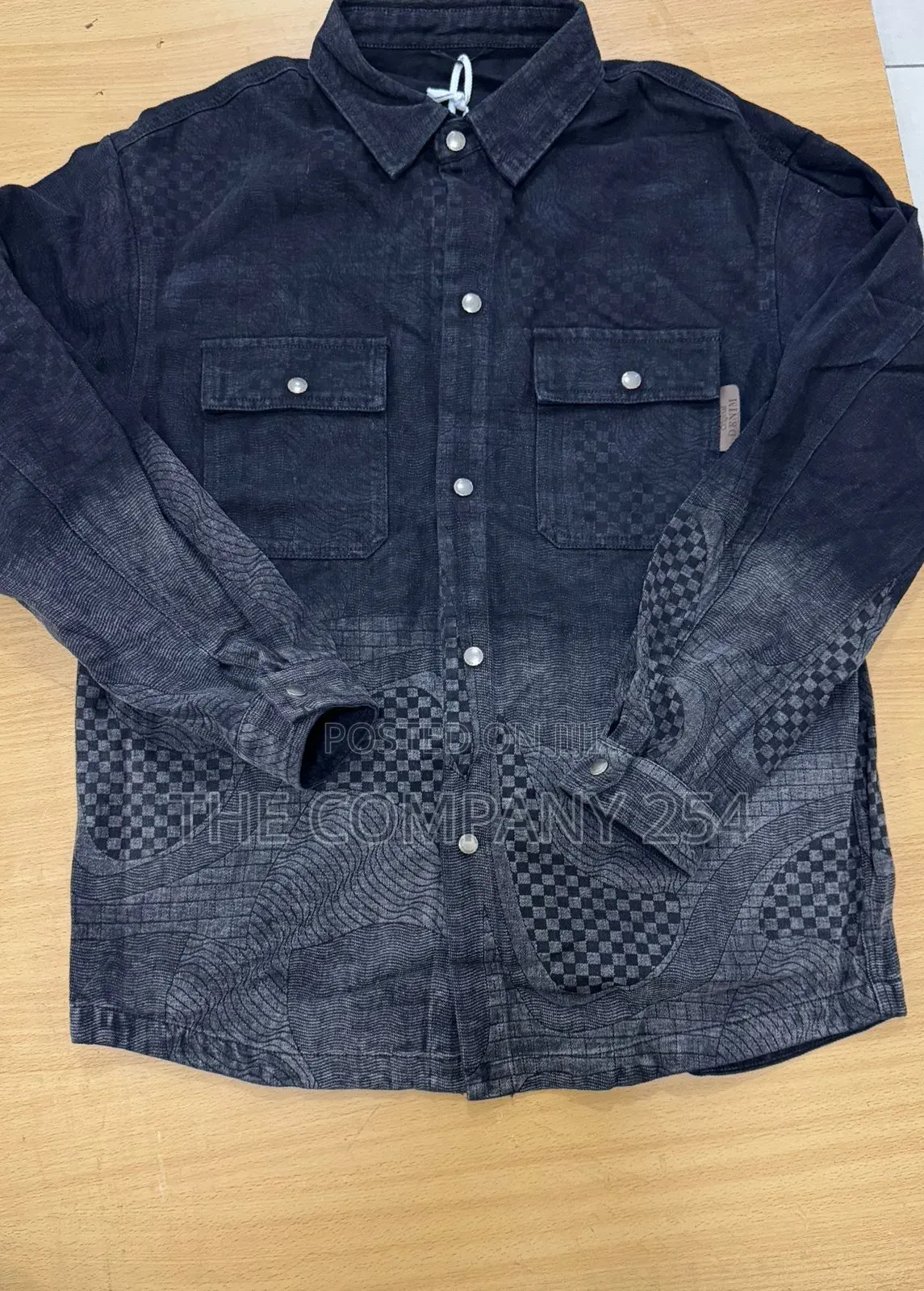 Quality Codry Casual Codry Men Denim Collar Double Pocket Jacket