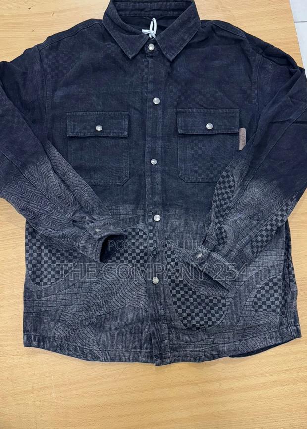 Quality Codry Casual Codry Men Denim Collar Double Pocket Jacket - thumbnail 8
