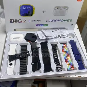 Unisex I20 Ultra Max Suit Smart Watch 10 in 1 2.3inch Large Screen