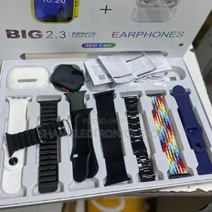7 Straps Smartwatch I20 Ultra Max Suit Smart Watch New 10 in 1