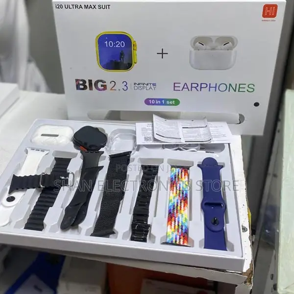 “10 in 1 Marvel: I20 Ultra Max Suit Unveils a Smartwatch Revolution”
