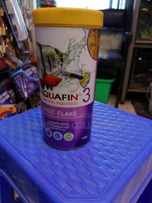 Quality Aquafin 3 Natural Fish Food Basic Flakes 1000ml Hgf4e - main view